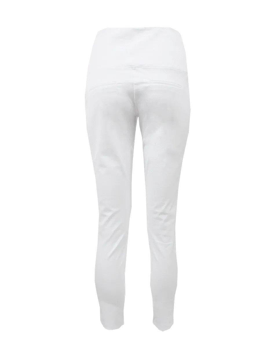 Smooth Front Cropped Pants
