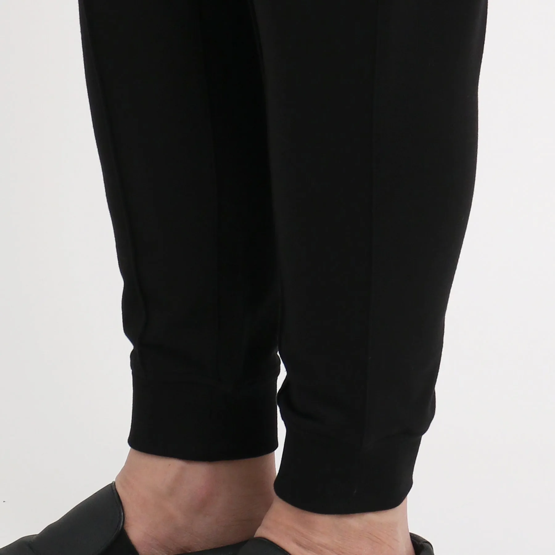 Smooth Terry Jogger Pants Color: Black