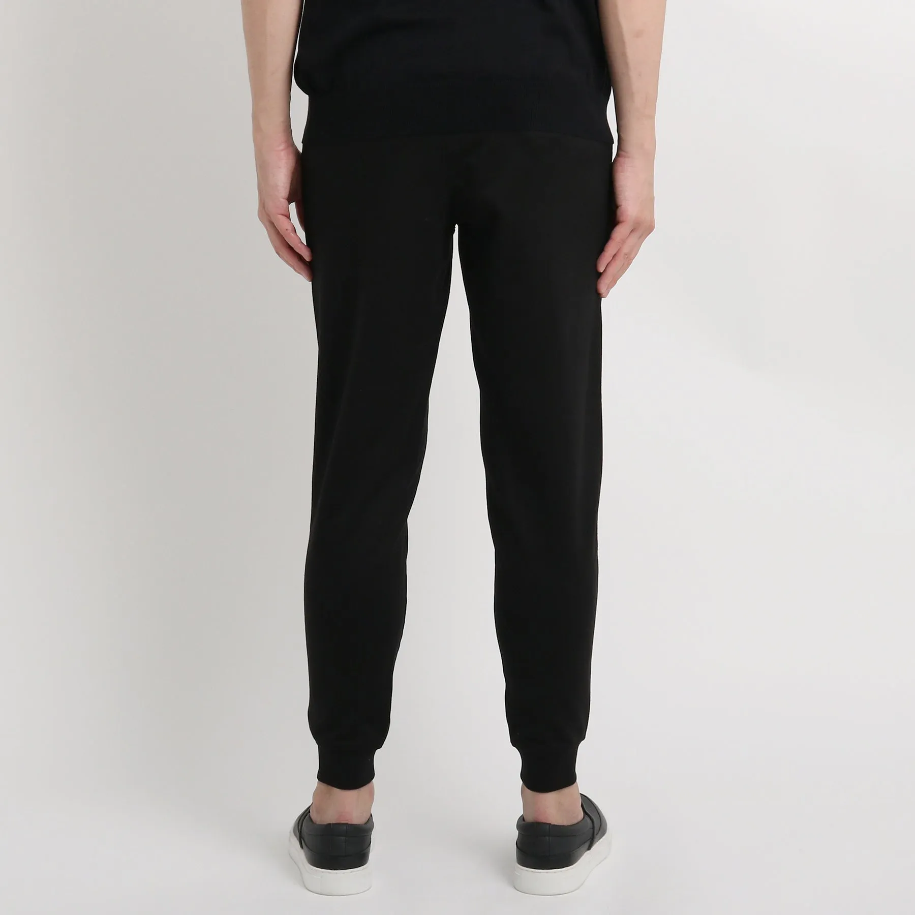 Smooth Terry Jogger Pants Color: Black