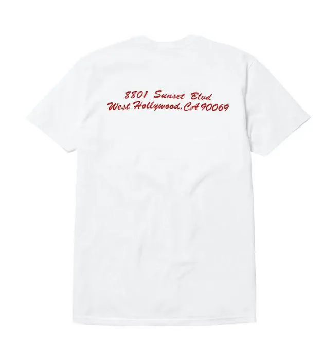 Supreme West Hollywood Box Logo Tee White