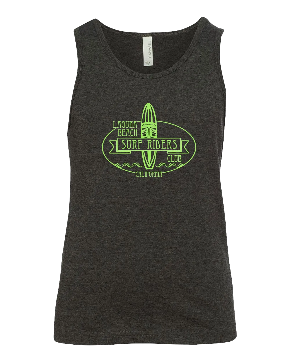 Surf Riders Club Youth Tank - Dark Heather Grey