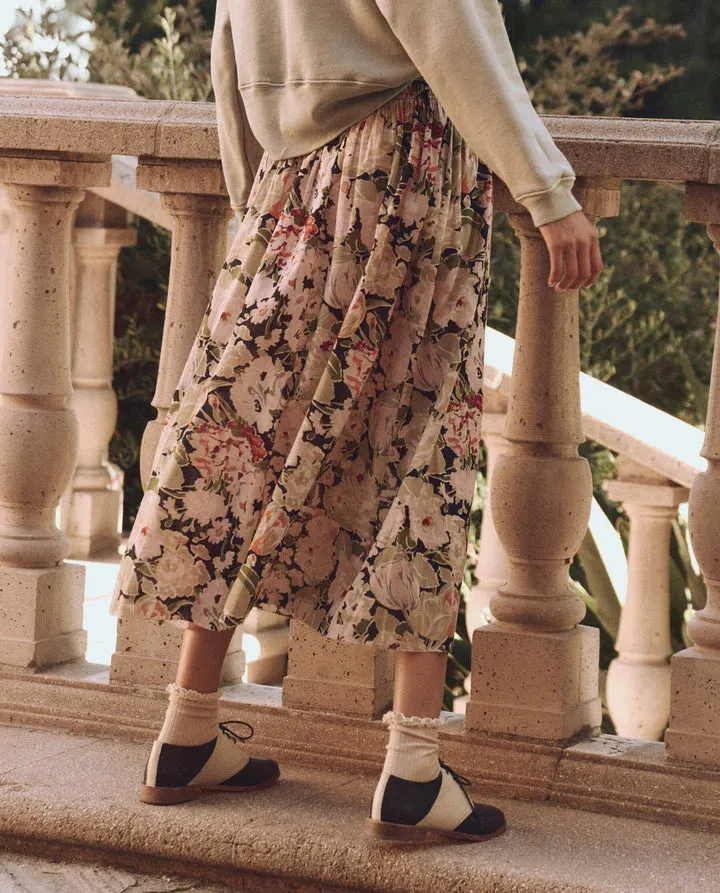 The Canary Skirt | Vintage Rose Print