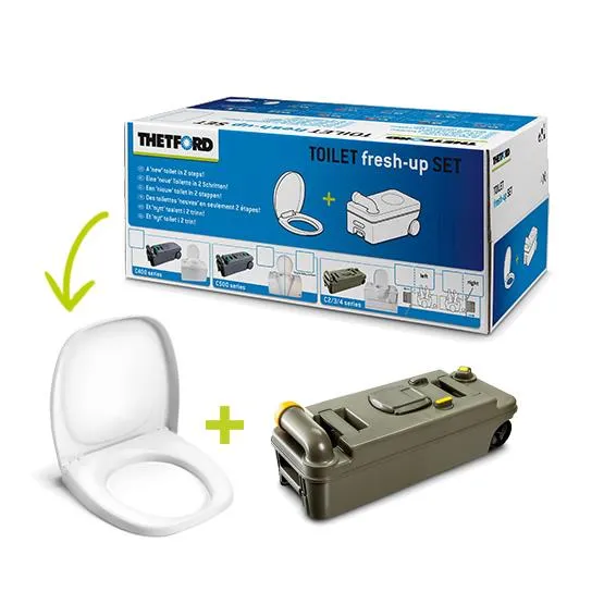 Thetford C2/C3/C4 Fresh Up Toilet Kit Boxed
