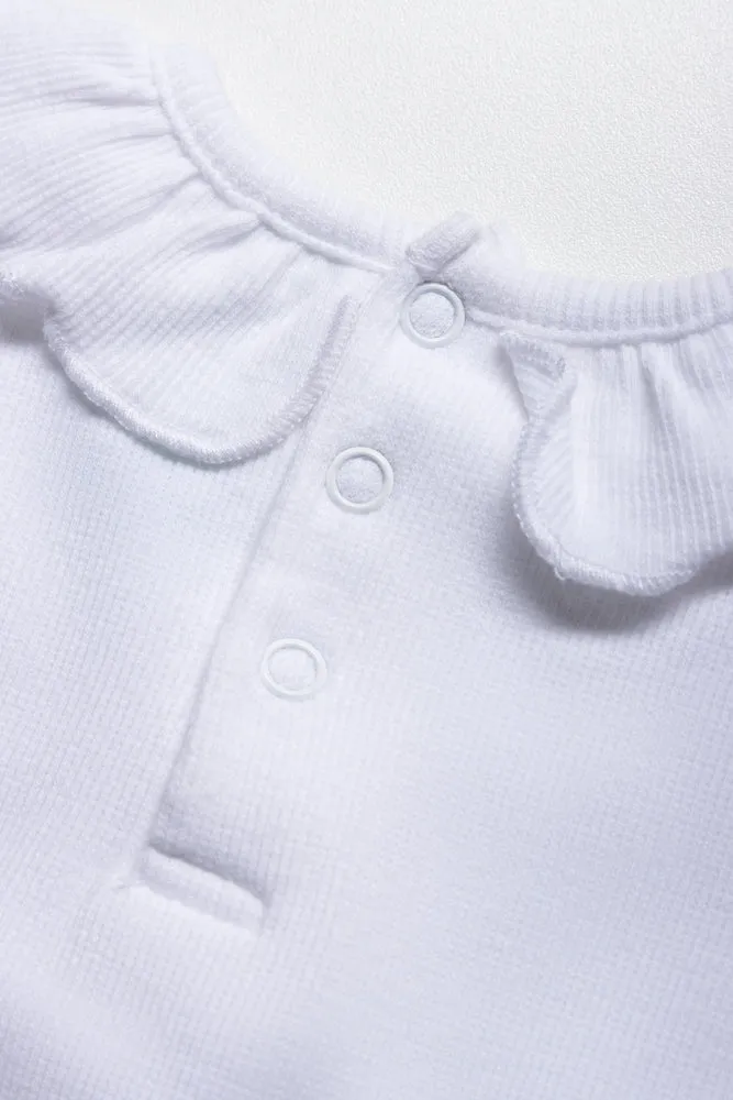 Tiered Dress White