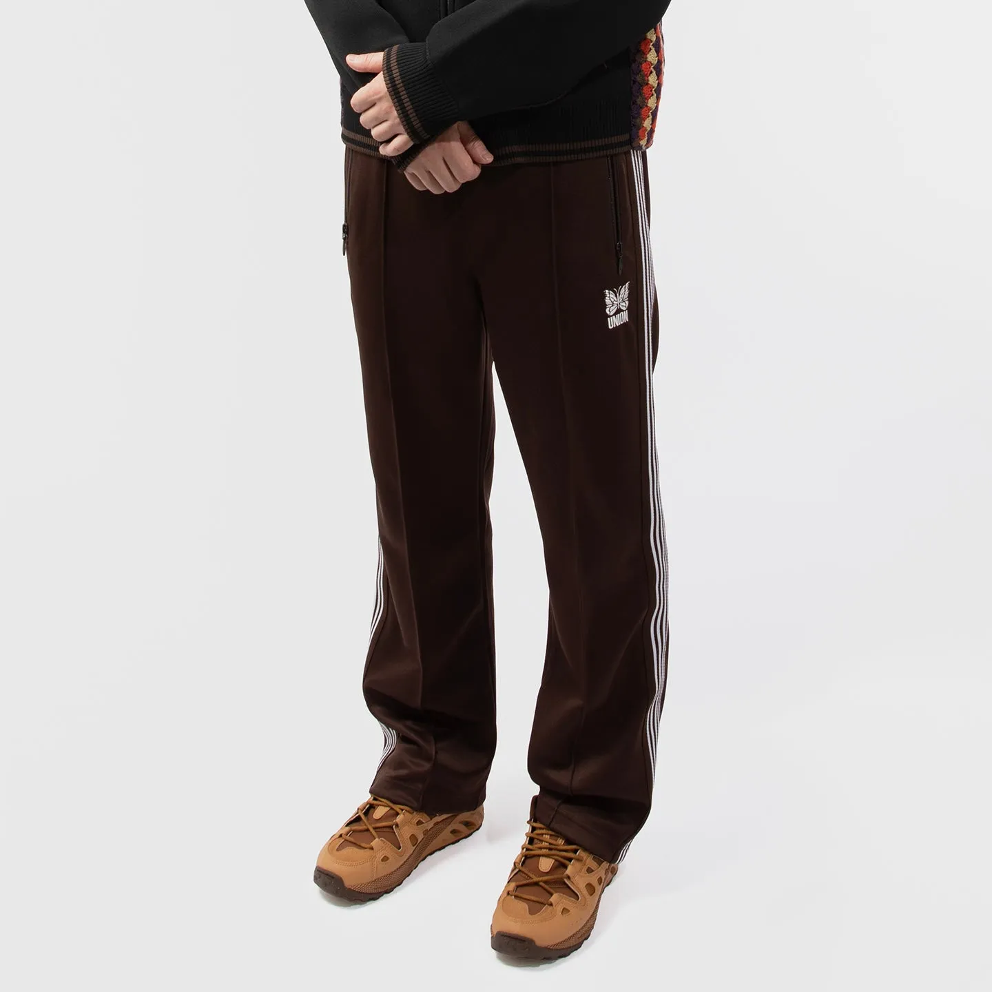 UNION x NEEDLES TRACK PANTS - Poly Smooth