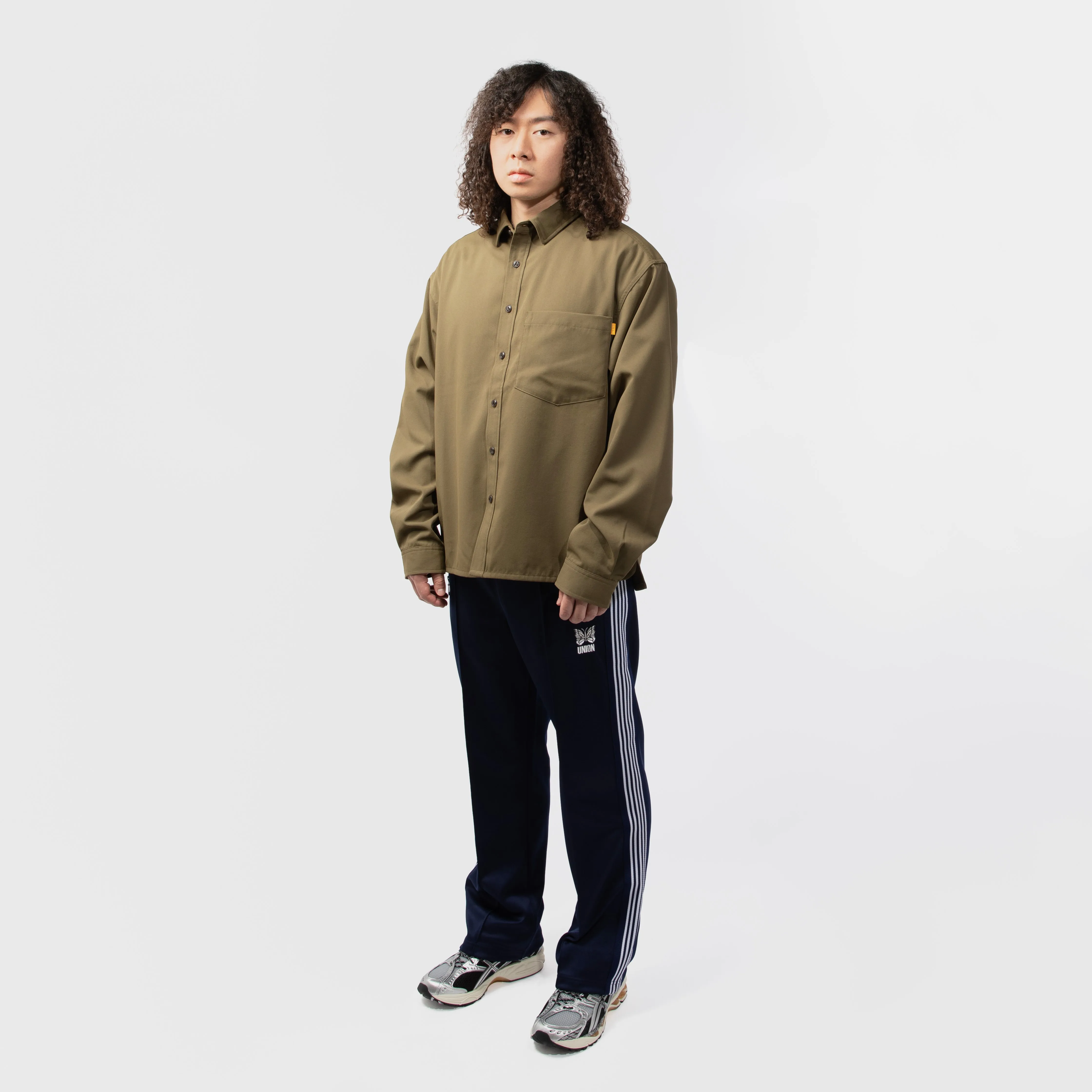 UNION x NEEDLES TRACK PANTS - Poly Smooth