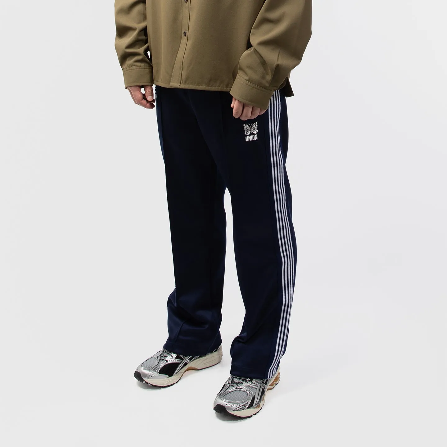 UNION x NEEDLES TRACK PANTS - Poly Smooth