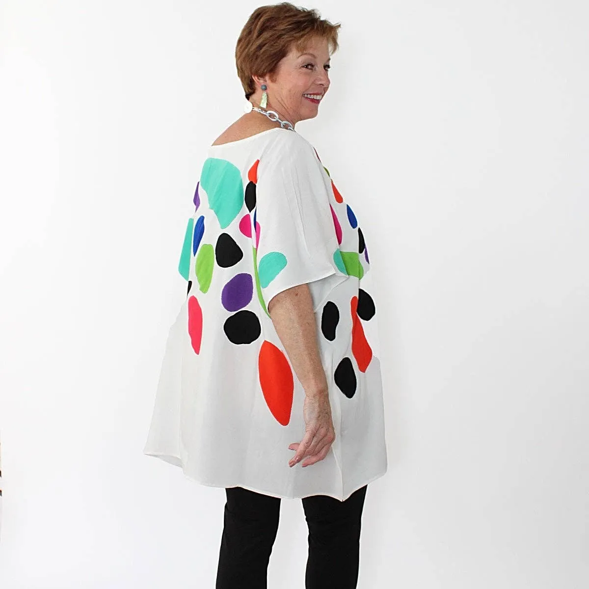 Vibrant Blouse by Sylca One Size Sale