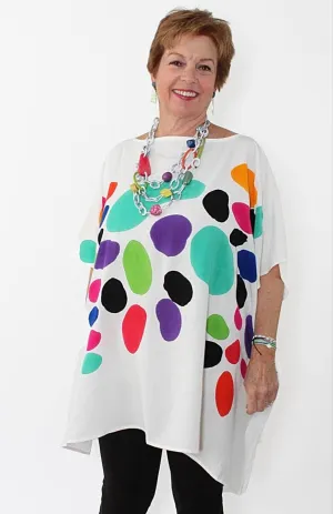 Vibrant Blouse by Sylca One Size Sale