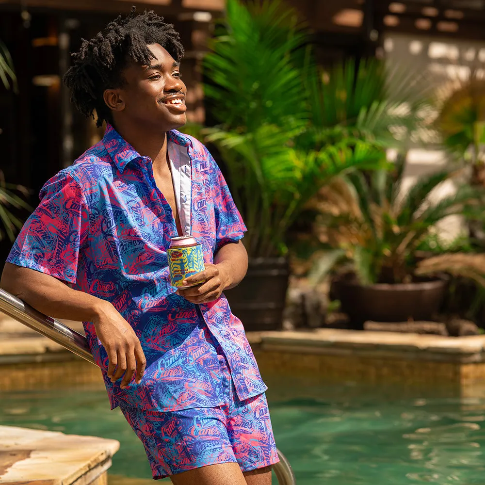 Vibrant Logo Button Down Shirt