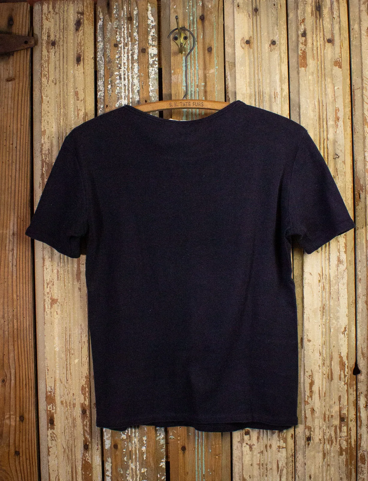 Vintage Marie-France Columbia Graphic T Shirt 70s Black Small