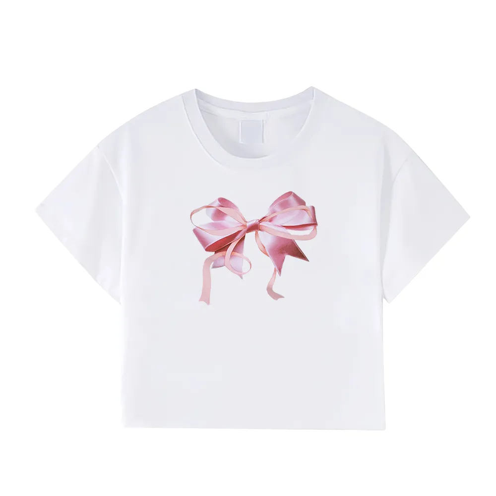 Women's Urban Fashion Bow T-Shirt