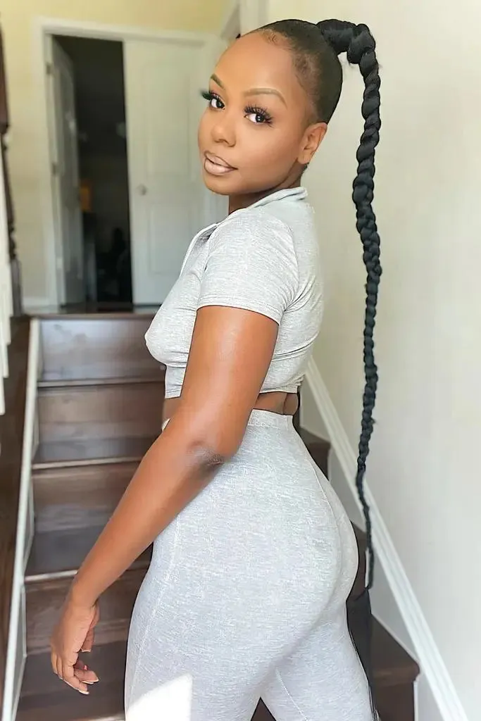 Zip Up Crop Top Set